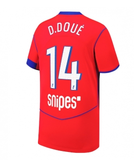 Paris Saint-Germain Desire Doue #14 Maglia Gara Terza Repliche 2025-26 Maniche Corte Paris Saint-Germain Desire Doue #14 Maglia Gara Terza Repliche 2025-26 Maniche Corte